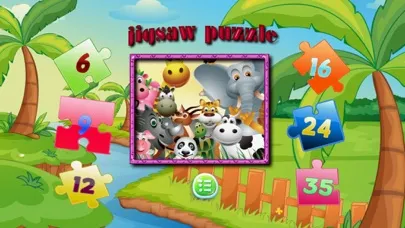 Tangkapan layar jigsaw animals love and hip hop game of the week