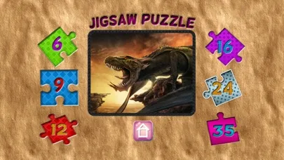 Zrzuty ekranu Jigsaw Puzzle Dinosaur Learning and Fun for Kids