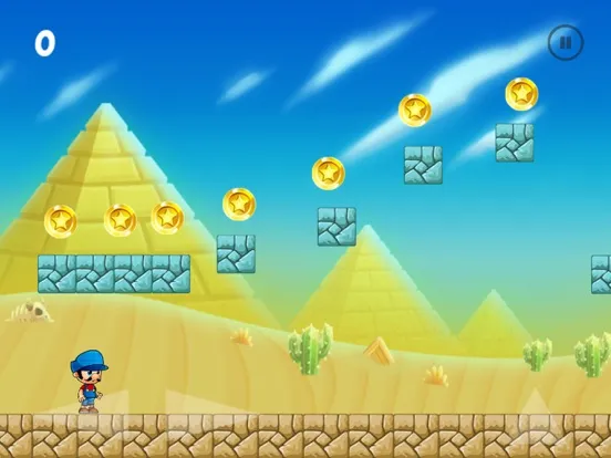 Tangkapan skrin Jungle Adventures World Run Game iPad 
