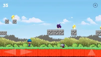 Tangkapan skrin Jungle Adventures World Run Game