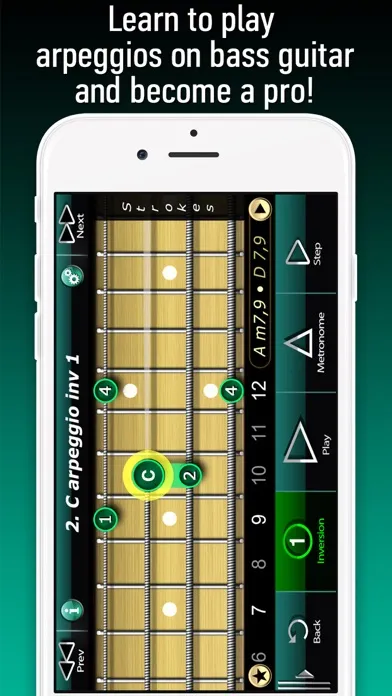 Arpeggios on Bass應用截圖