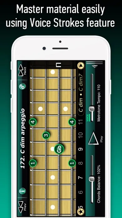 Arpeggios on Bass應用截圖