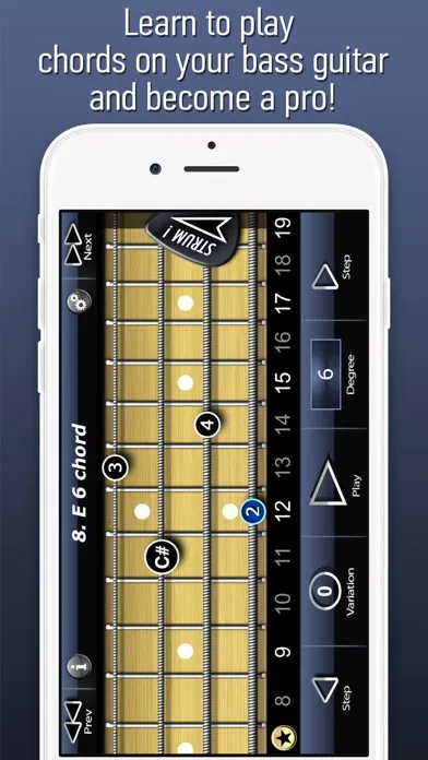 Bassman Chords سکرین شاٹس