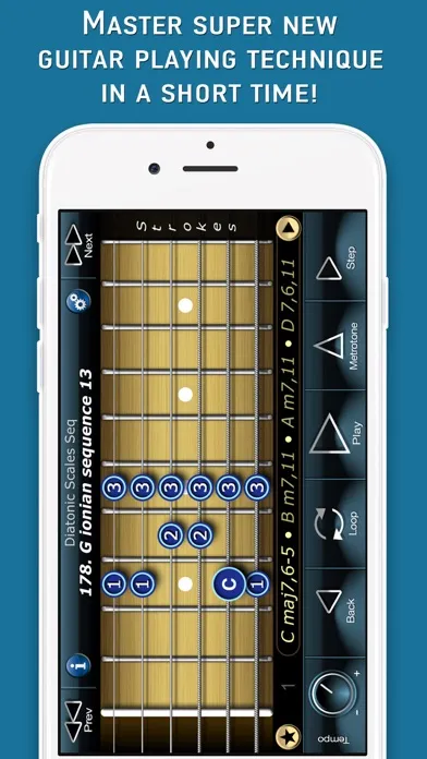 Captures d'écran de Swybrid Picking Guitar School