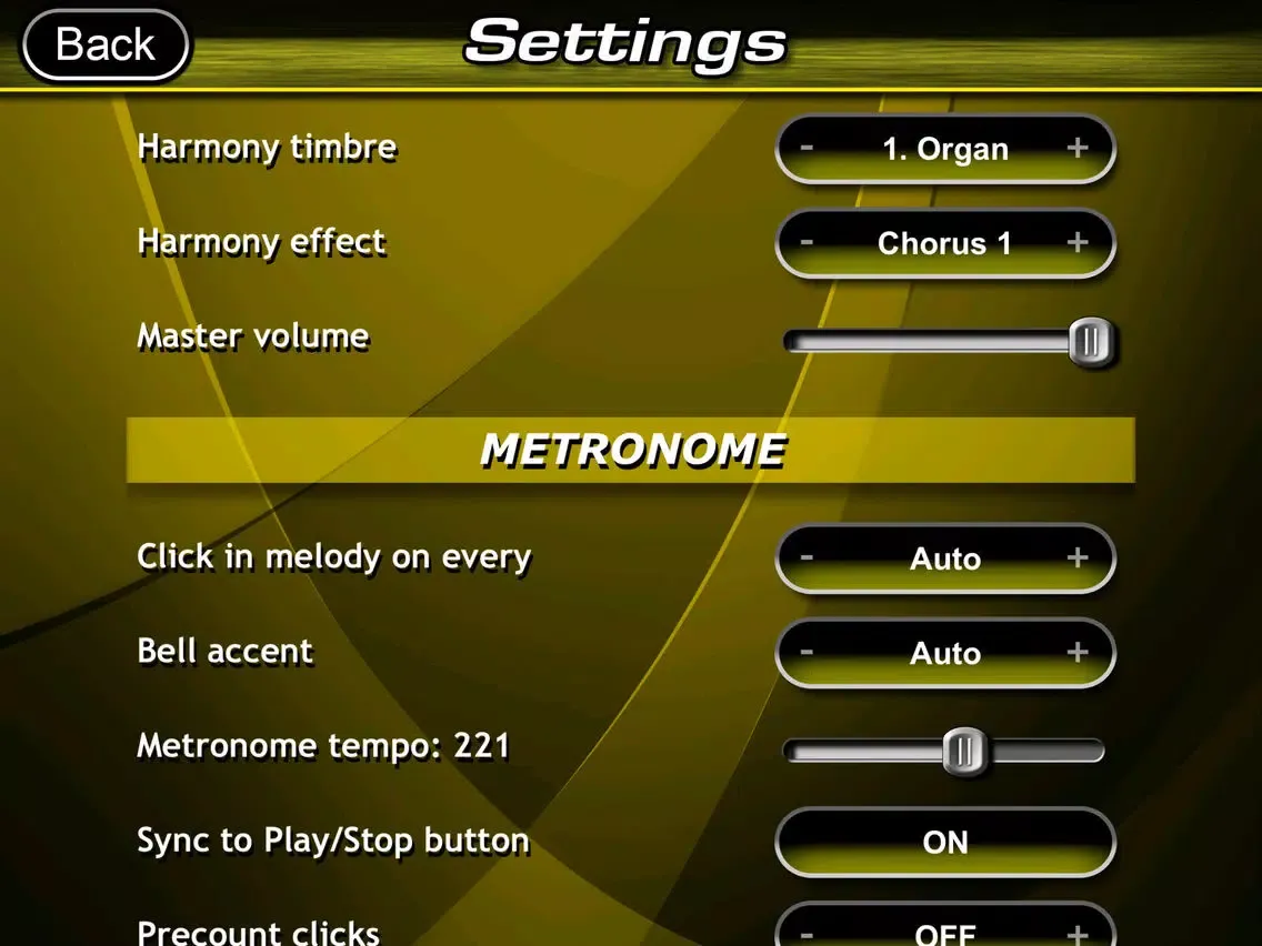 Piano Modal Pentatonics iPad 应用截图
