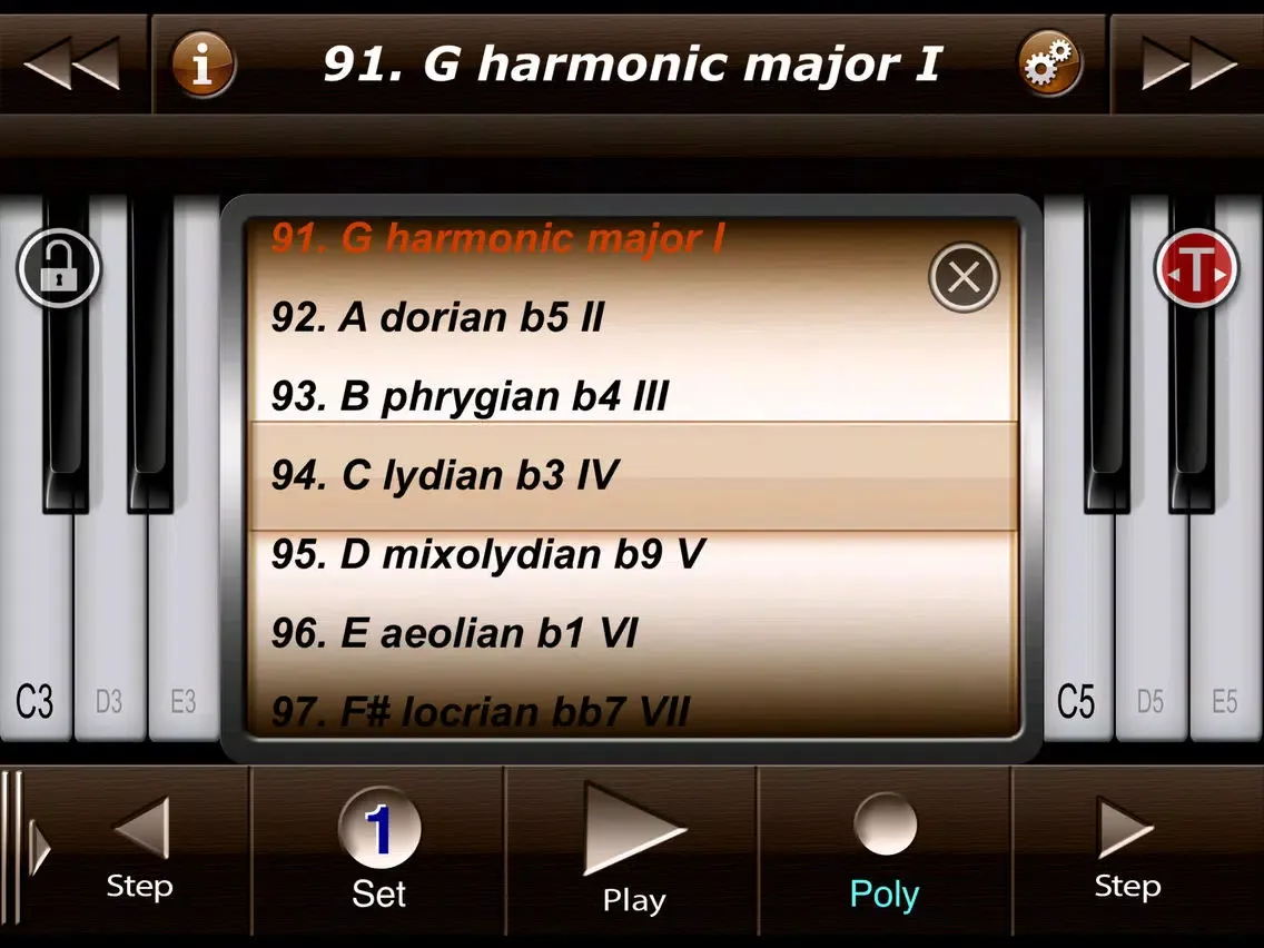 Quartal Harmony & Arpeggio Piano iPad  Screenshots