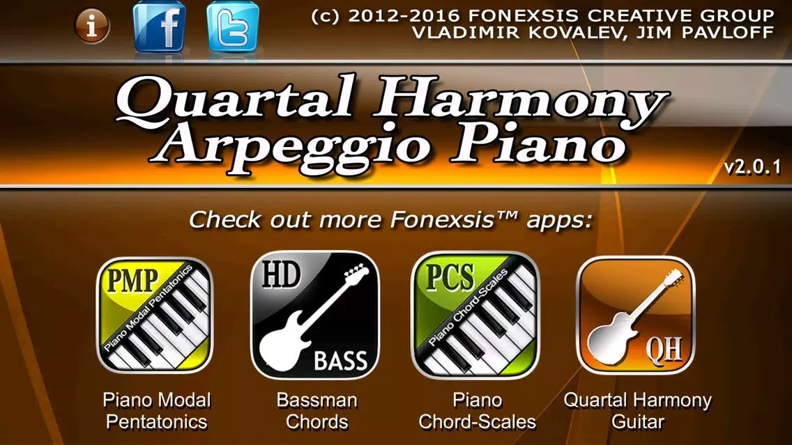 Quartal Harmony & Arpeggio Piano Screenshots