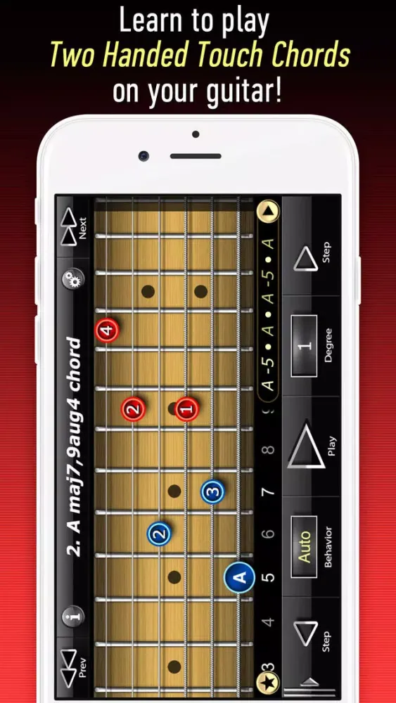 Capturas de pantalla de Two Handed Touch Guitar Chords