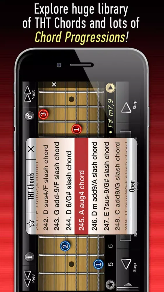 Capturas de pantalla de Two Handed Touch Guitar Chords