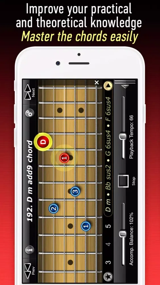 Capturas de pantalla de Two Handed Touch Guitar Chords