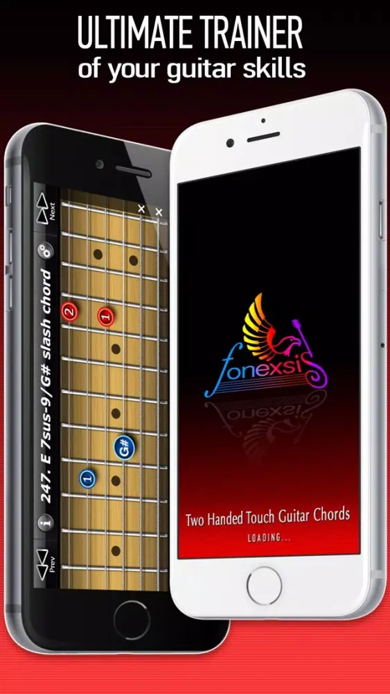 Capturas de pantalla de Two Handed Touch Guitar Chords