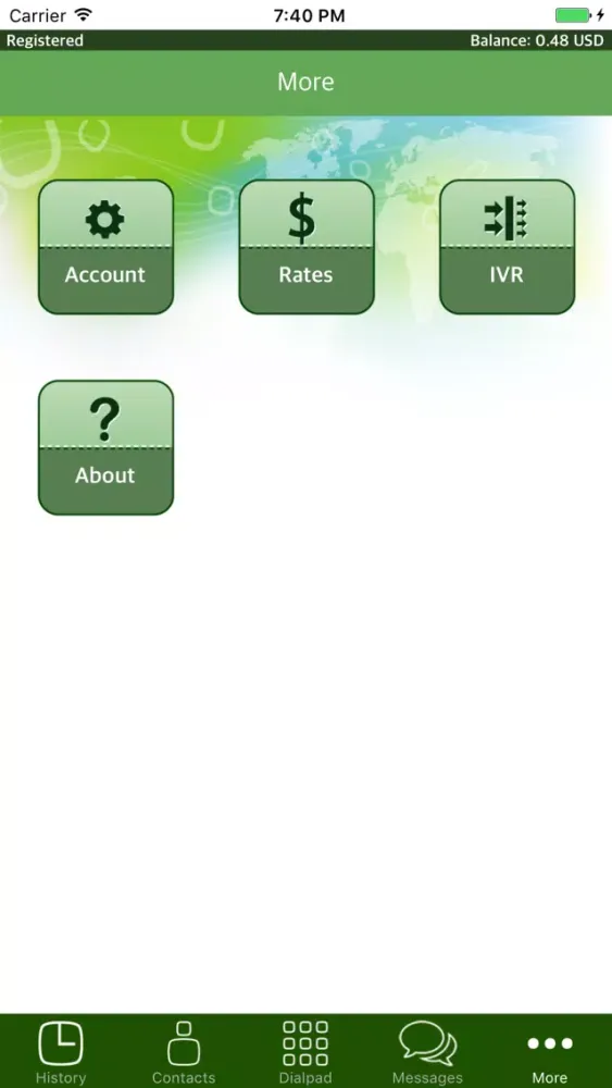 Capturas de tela do DOLL Dialer