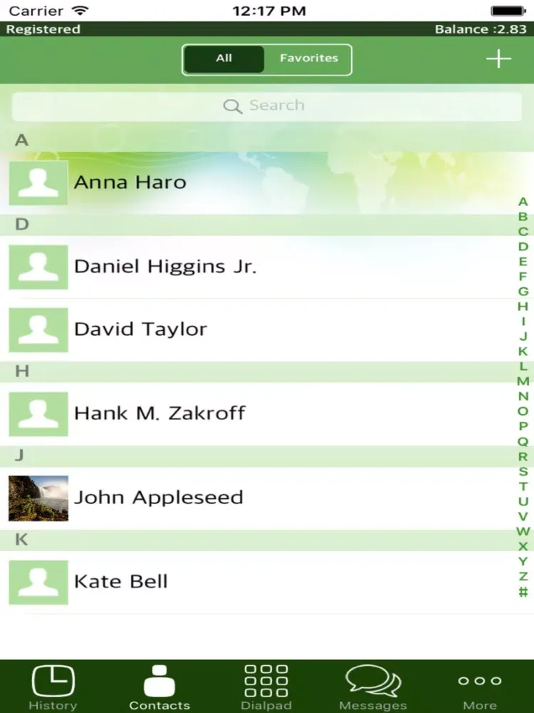 Capturas de tela do M Star Dialer iPad 