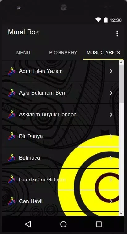 Screenshot di Adını Bilen Yazsın - Murat Boz