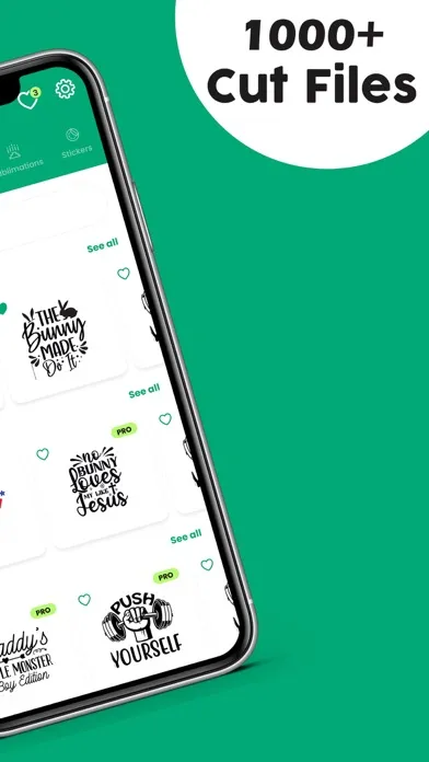 Скриншоты Fonts For Cricut: Design Space