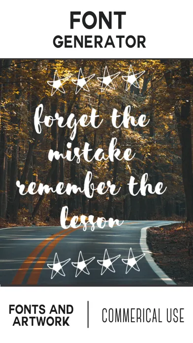 Vintage Font - Write On Photos Screenshots