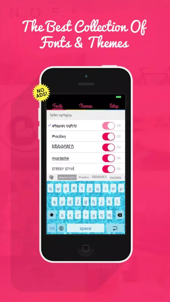 Best Font Changer Pro - Now With Cool Fonts & Custom Designed Keyboards Themes! スクリーンショット