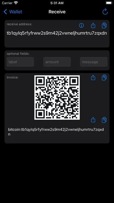 FN - Bitcoin Core スクリーンショット