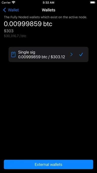 FN - Bitcoin Core スクリーンショット