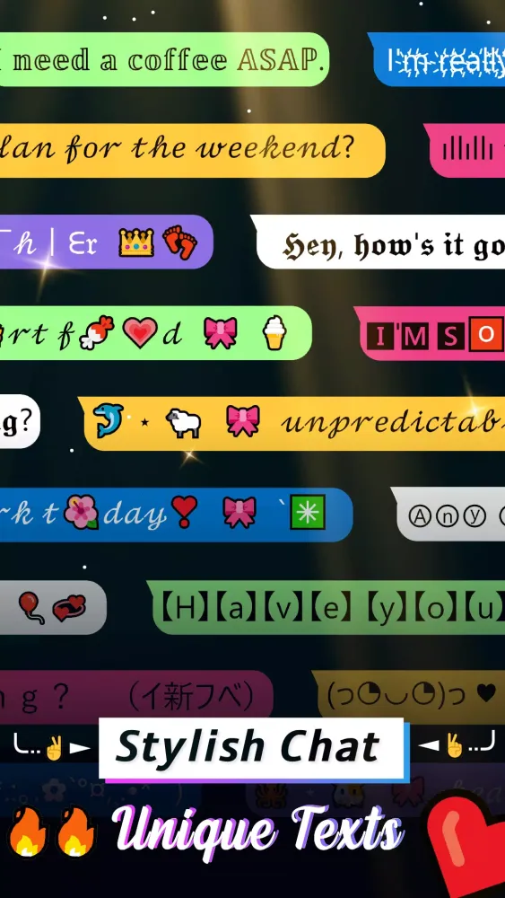 Emoji keyboard Themes & Fonts Screenshots