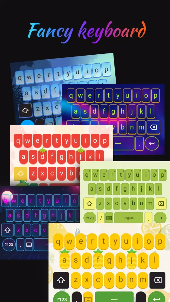 Fonts Keyboard: Themes, Emoji Screenshots