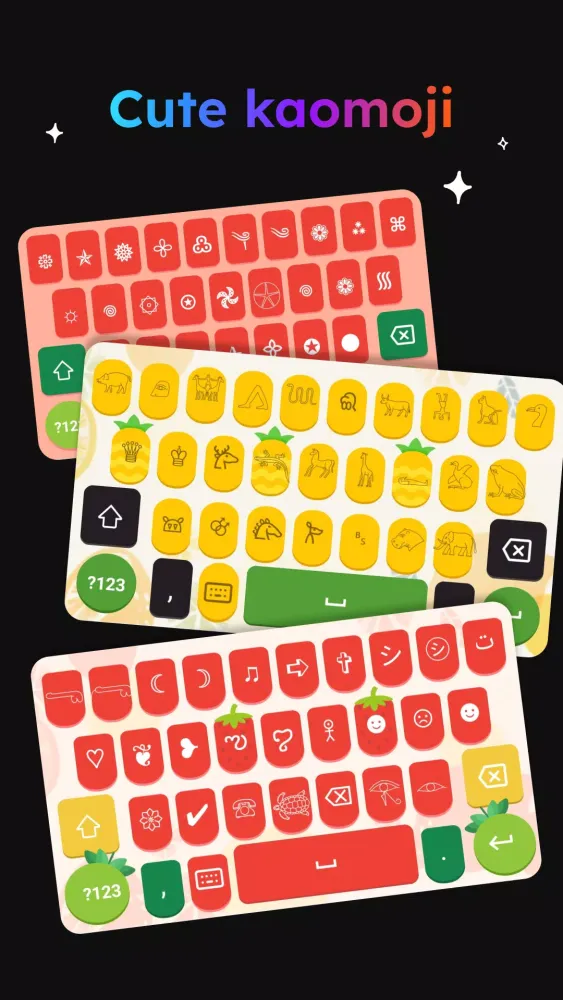 Fonts Keyboard: Themes, Emoji Screenshots