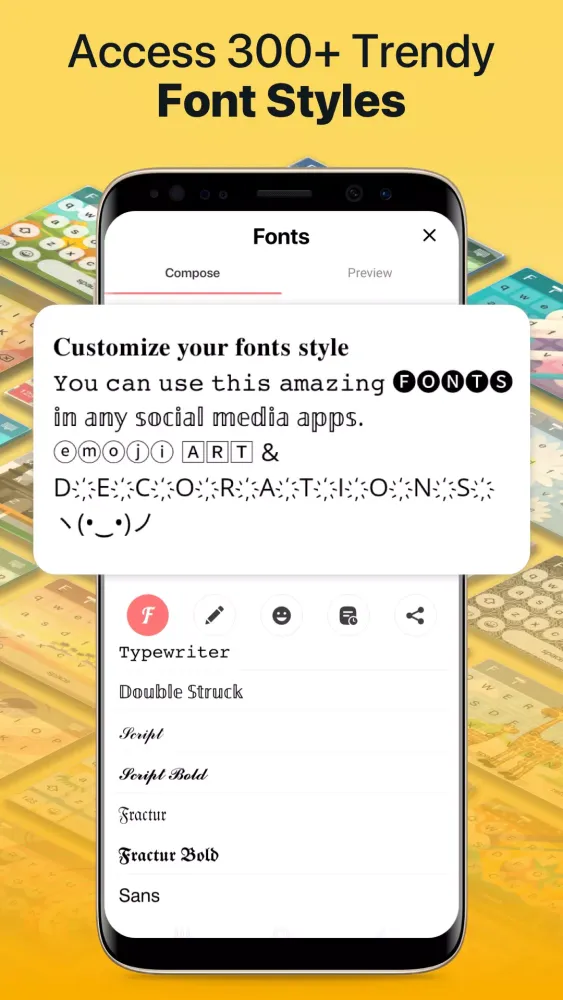 Fonts app keyboard & Changer Screenshots