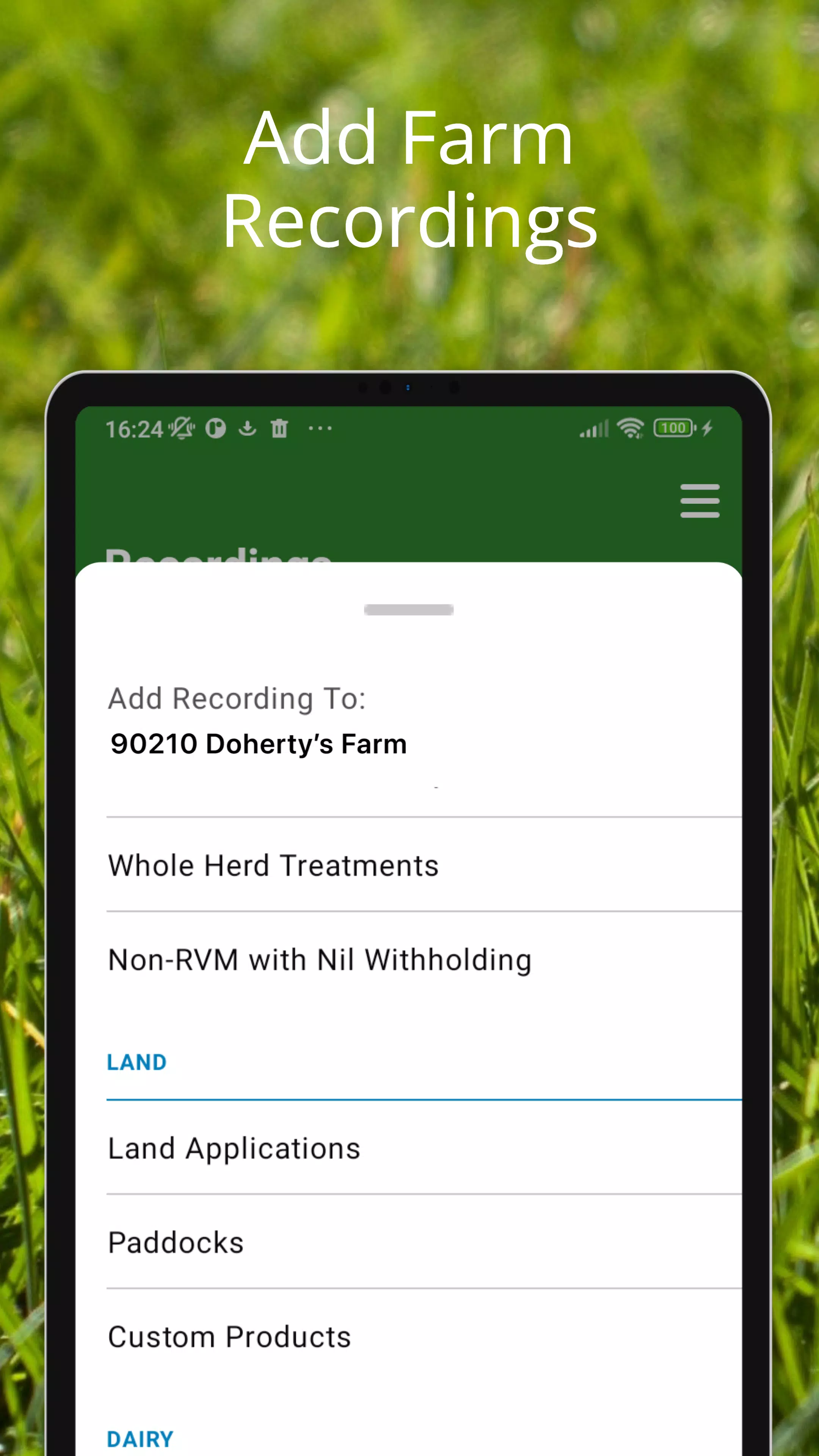 Dairy Diary Beta Screenshots