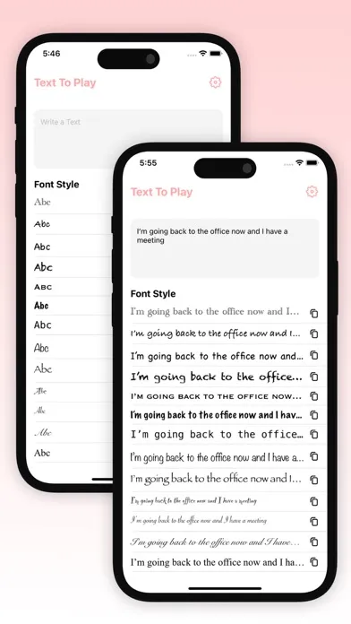 Cool Fonts Styles سکرین شاٹس