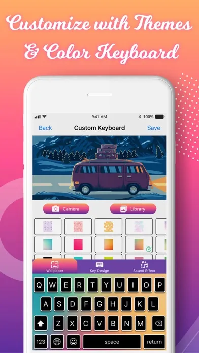 Captures d'écran de Fonts Cool: Art Keyboard Maker