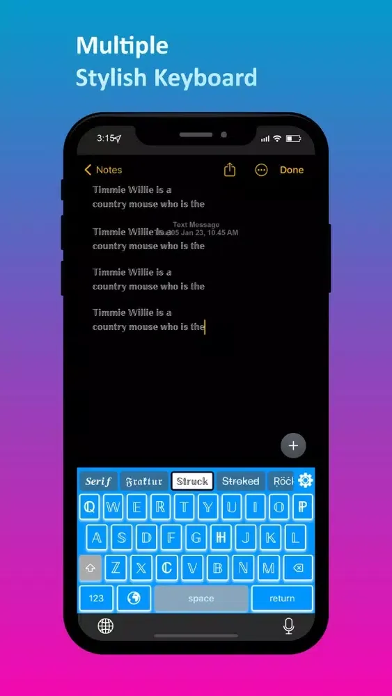 Fonts Keyboard - Next Plus Screenshots