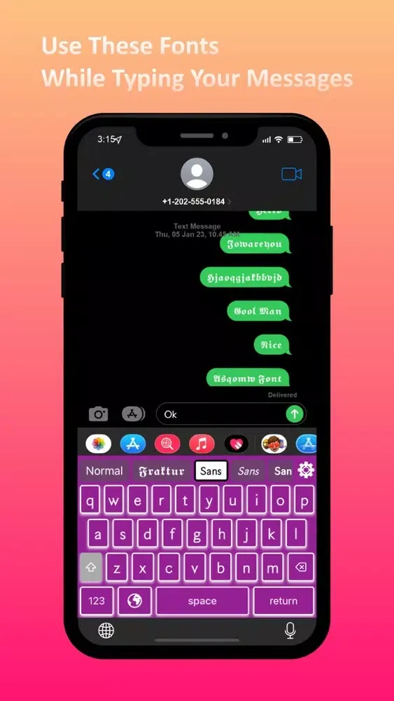 Fonts Keyboard - Next Plus Screenshots