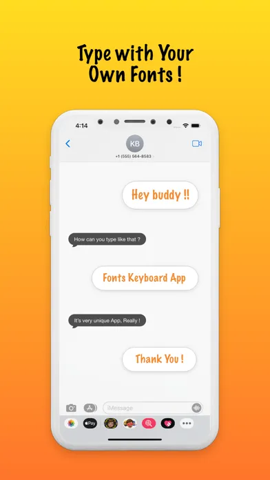 Скриншоты Fonts Keyboard - Font Maker