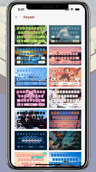 Capturas de tela do FontsPro - Keyboard