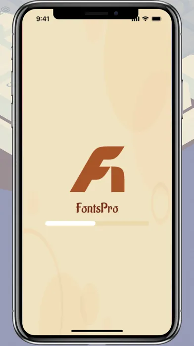 Capturas de tela do FontsPro - Keyboard