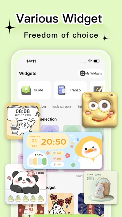 WidgetsLab - Creative Widgets Screenshots