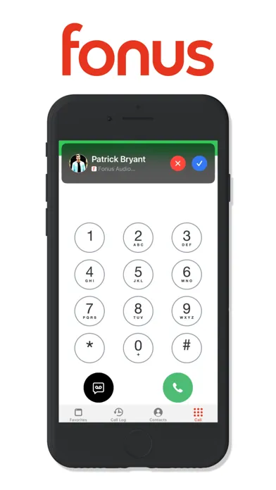 Capturas de tela do Fonus: Borderless Data & Calls