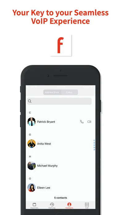 Capturas de tela do Fonus: Borderless Data & Calls