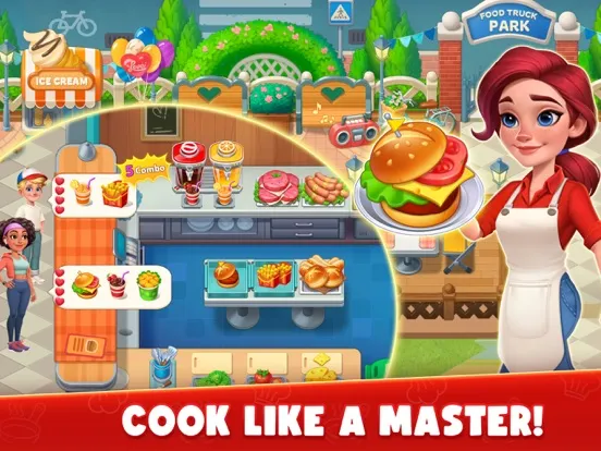 Cooking Tour: Restaurant Games iPad 應用截圖