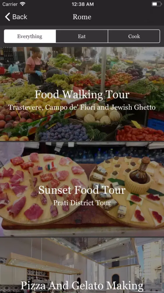 Ảnh chụp màn hình của Food Tours - Wine & Food Tours
