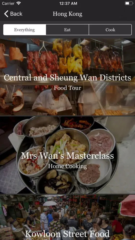 Ảnh chụp màn hình của Food Tours - Wine & Food Tours