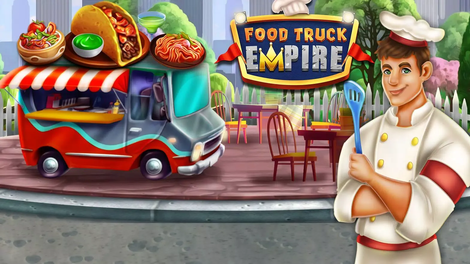 Food truck Empire Cooking Game Screenshots