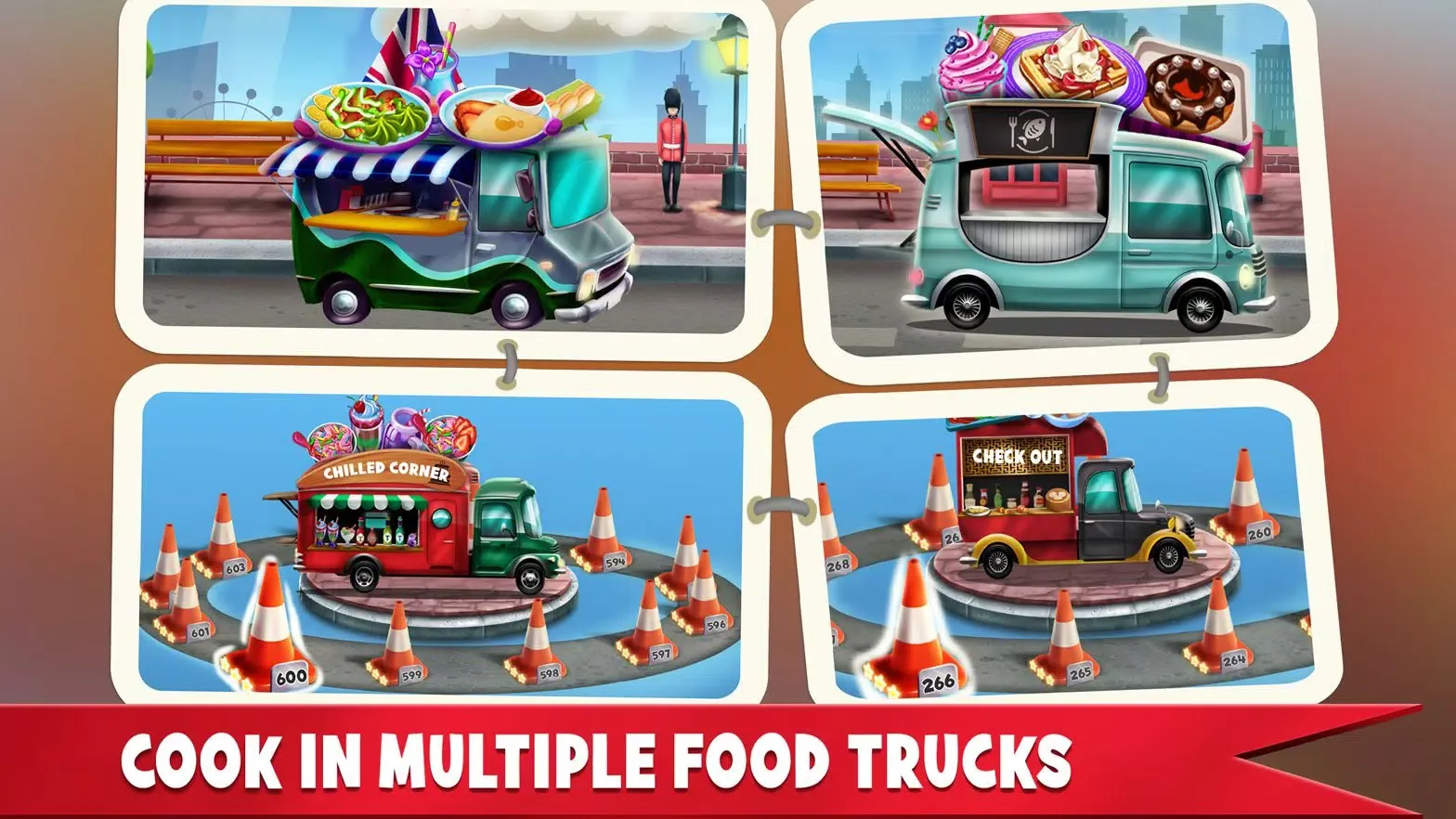 Food truck Empire Cooking Game Screenshots
