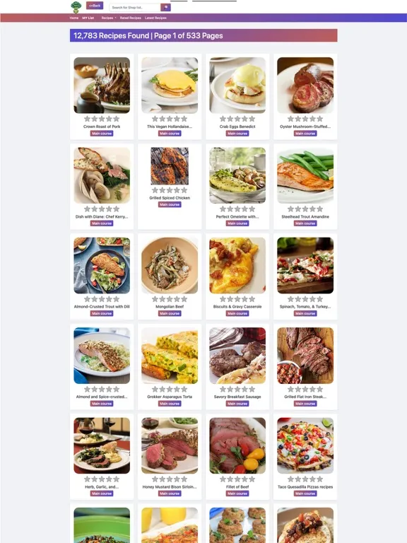 Zrzuty ekranu Diabetic & Diabetes Recipe app iPad 