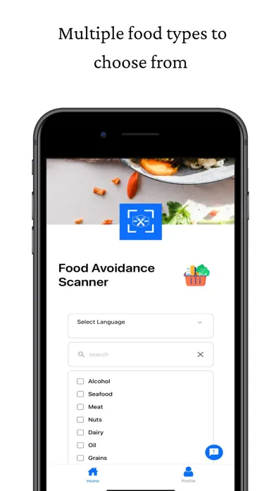 Capturas de pantalla de Food Avoidance Scanner