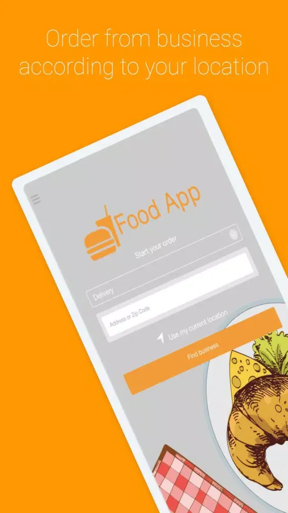 Captures d'écran de Ordering Food App