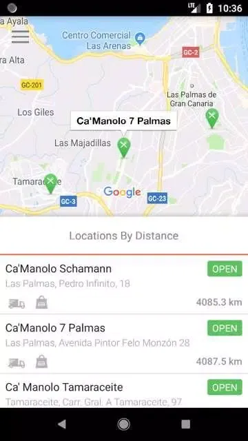Ảnh chụp màn hình của Ca’Manolo