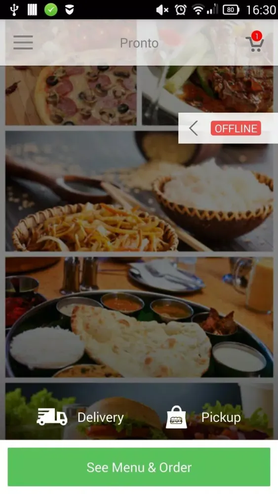 FoodBooking Screenshots
