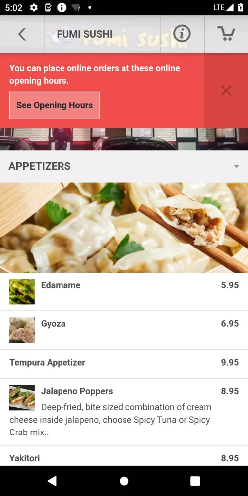 Capturas de pantalla de Fumi Sushi
