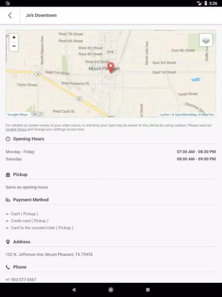 Jo's Downtown Screenshots